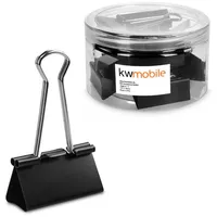 Kwmobile 50x Foldback Klammern Set - 50x 32mm -
