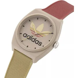 Adidas Quarz Armbanduhr AOST23056 Beige Gehäusematerial=Harz Material (Armband)=Silikon