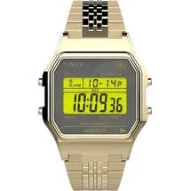 Timex Digital 'T80' Uni Uhr TW2U93500 - Gold
