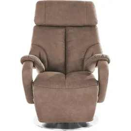 sit&more TV-Sessel Invito Kunstleder 80 x 113 x 80 cm Braun mit Motor und Aufstehhilfe