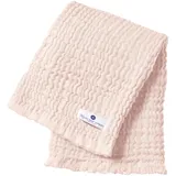 nordic coast company Babydecke Musselin Fransen 80x80cm, natur