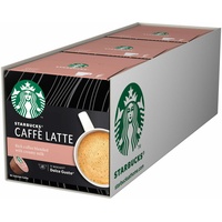 STARBUCKS 3er Set Caffè Latte by NESCAFÉ DOLCE GUSTO, Milchkaffee, 3x12 Kapseln