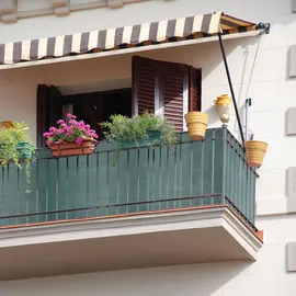 Relaxdays Zaunblende 1,2 x 6 m grün