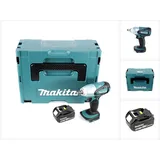 Makita DTW 251 T1J Akku Schlagschrauber 18 V 230 Nm 1/2" + 1x Akku 5,0 Ah + Makpac - ohne Ladegerät