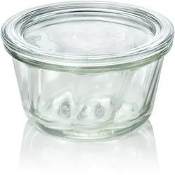 WAS Germany - Gugelhupfglas Weck®, 6-teilig, 280 ml, Glas