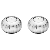 Georg Jensen Bernadotte Teelichthalter 2er Set