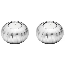 Georg Jensen Bernadotte Teelichthalter 2er Set