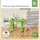 Bieco Kindertisch grün