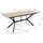 ML-Design Esstisch 180 x 75 x 80 cm Hellbraun