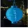 MARELIDA Lampion Kunststoff H: 23,0 cm 1 LED inkl. Dämmerungssensor blau