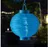 MARELIDA Lampion Kunststoff H: 23,0 cm 1 LED inkl. Dämmerungssensor blau