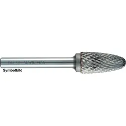 Hartmetall-Frässtift, Rundbogen