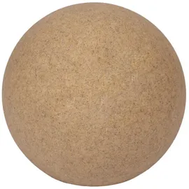 KANLUX Gartenkugel Außenleuchte Terrakotta Ø 30 cm IP65 inkl. Erdspieß