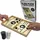 Mad Monkey Tischfussball Slingpuckspiel - Tisch Hockey Brettspiel - Hochwertiges Sling Puck Spiel für Zuhause & Büro - Hockey Brett Spiel Kinder & Erwachsene, Schwarz/Weiß