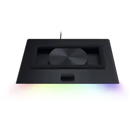 Razer Laptop Cooling Pad - Smart Cooling Laptop-Ständer für 14" bis 18" Zoll Laptops - luftdichte Druckkammer (benutzerdefinierte Lüfterkurven, 3-Port USB-A Hub, Multifunktionstasten) Schwarz