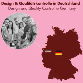 Immer Springform Edelstahl Backform Kuchenform unbeschichtet PFAS-frei 25 cm