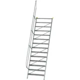 Günzburger MUNK Aluminium-Treppe Stufen 60° 14 Stufen
