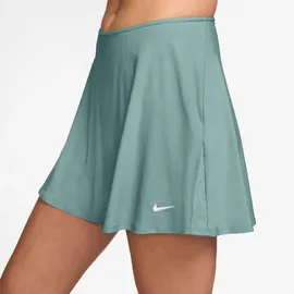 Nike Tennisrock Damen Gerüschter Grün/Orange L