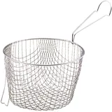 KitchenCraft Extra Frittierkorb, Edelstahl, 19 cm (für 20 cm Große Pfannen)