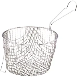KitchenCraft Extra Frittierkorb, Edelstahl, 19 cm (für 20 cm Große Pfannen)