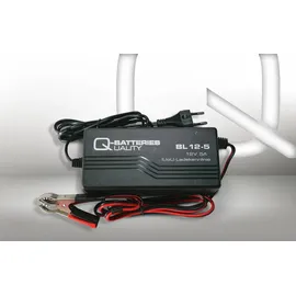 Q-Batteries BL 12-5 Ladegerät für Bleiakkus 12V - 5A Ladestrom IU0U Ladekennlinie