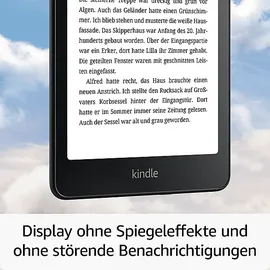 Amazon Kindle Paperwhite Signature Edition (2024), 7-Zoll Display, 32 GB E-Book-Reader Metallic Black