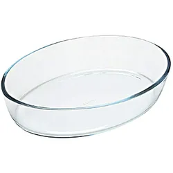 Pyrex Iconic's Oval Backofen Oval Backofen Bor 40x28x7cm Transparent