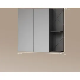 livinity Ronco 80 cm Anthrazit