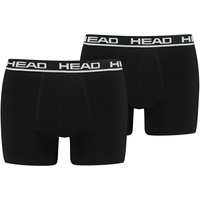 Head Basic Boxershort schwarz M 2er Pack