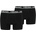 Basic Boxershort schwarz M 2er