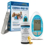 Cera-Pet Blutzuckermessgerät für Hunde und Katzen Komplettes Starterset