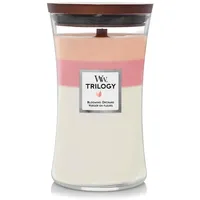 Woodwick Trilogy Blooming Orchard Duftkerze 609 g grau