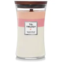 Woodwick Trilogy Blooming Orchard Duftkerze 609 g grau
