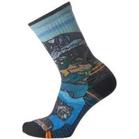 Smartwool Hike Light Cushion Icy Range Print Crew Lange Socken - Multi Color - EU 34-37