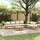vidaXL Gartensofa-Set 5-tlg. braun/creme