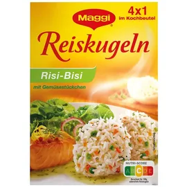 MAGGI Reiskugeln Risi-Bisi mit Gemüsestückchen 4x 31,25G