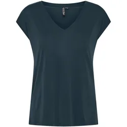 pieces Kurzarmshirt »PCKAMALA TEE NOOS BC« pieces Reflecting Pond XL (42)