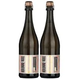 Rosé Sekt Alkoholfrei (2 x 0,75 L) KOLONNE NULL Rosé Prickelnd |  Schaumwein tr