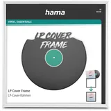 hama gmbh&co. kg HAMA LP-Cover-Rahmen, Aluminium, Weiß, 31,5 x 31,5 cm - weiß