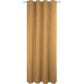 ADAM Audio Vorhang ADAM "Uni Collection" Gr. 3, gelb (curry), B:145cm H:225cm, Baumwolle (Bio-Baumwolle), Gardinen, aus 100% Bio-Baumwolle