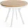 WFL GROUP Runder Esstisch 100 x 77 x 100 cm braun