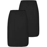 NINA VON C. Unterrock Halbrock Schwarz 38