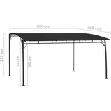 vidaXL Garten-Sonnenschutz 4x3x2,55 m Anthrazit