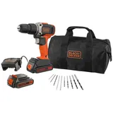 Black & Decker Black & Decker, Bohrmaschine + Akkuschrauber, BCD003BA10S-QW Bohrmaschine (Akkubetrieb)