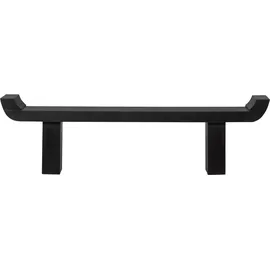 Woood Sitzbank Lox Schwarz 183 x 35 x 53 cm