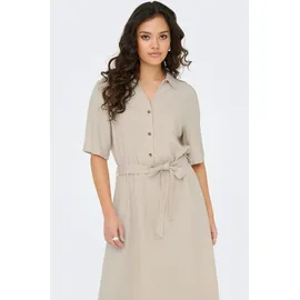 Jdy Blusenkleid Midi Beige 34