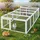zooprinz Freigehege Comfort XL 218 x 46,5 x 100 cm Weiß