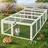 zooprinz Freigehege Comfort XL 218 x 46,5 x 100 cm Weiß