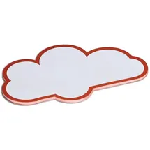 Maul Morderationskarten Wolke 140x230mm Weiß VE=20 Stück)