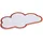 Maul Morderationskarten Wolke 140x230mm Weiß VE=20 Stück)